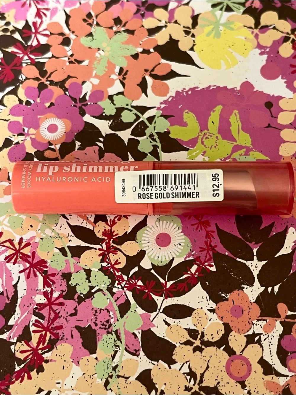 Bath & Body Works Nourishing Lip Shimmer w/ Hyaluronic Acid - Rose Gold Shimmer